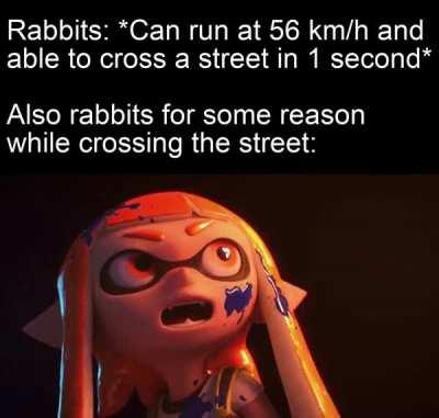 Just jump over the road, damn