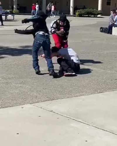 4 fights all before lunch. Idk if I can find clips of the others