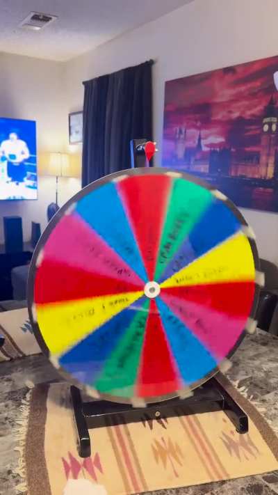 wheel of thanksgiving 😎
