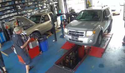 He just couldnt wait for his turn