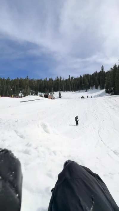 Stranger on the hill got my clip at all costs!