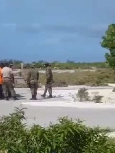 The Airport On Ragged Island 🏝! Yes, This Is The Bahamas. The Planes Are Coming For The Non-Bahamians (Haitians) WOW! Powerful!!!