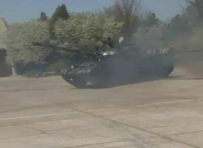 Have you ever thought tanks drifting was unrealistic? Think again