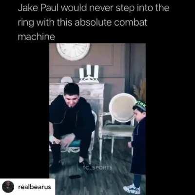 The only person who can knock Jake out.