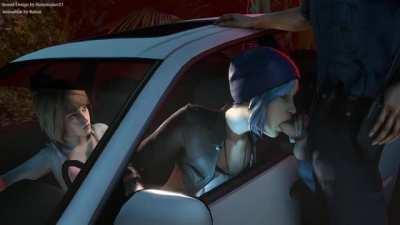 Chloe getting out of a speeding ticket (batesz, noisemaker21)