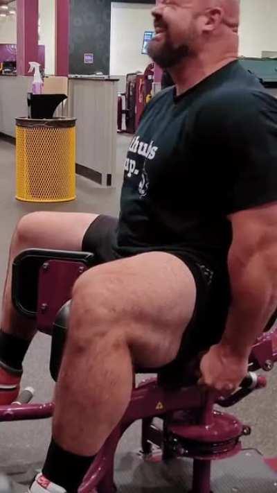 “The strongest men in the world are scary” The strongest men…