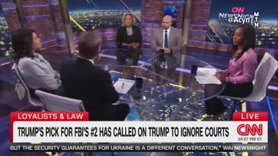 Tara Setmayer shuts down Scott Jennings attempts to defend Dan Bongino's new FBI position