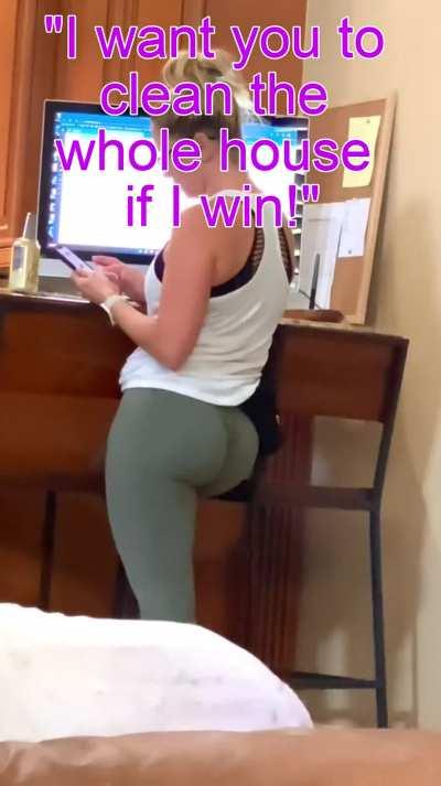 You love watching the game with your aunt pt 3