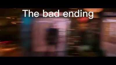 The bad ending 😱😭😥😨