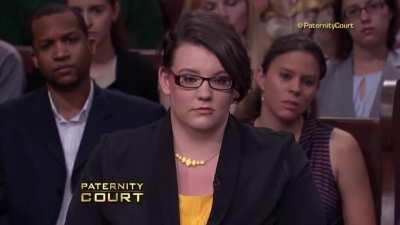 Woman cheers as man's life is ruined