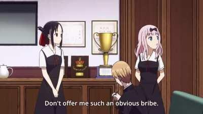 Chika trying to whistle [Kaguya Sama Love is War]