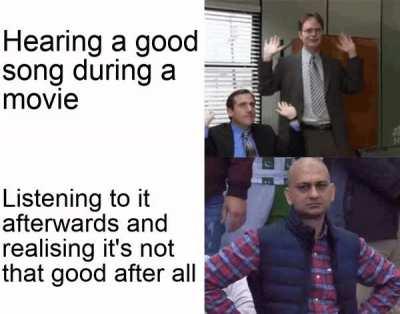 I'm just disappointed