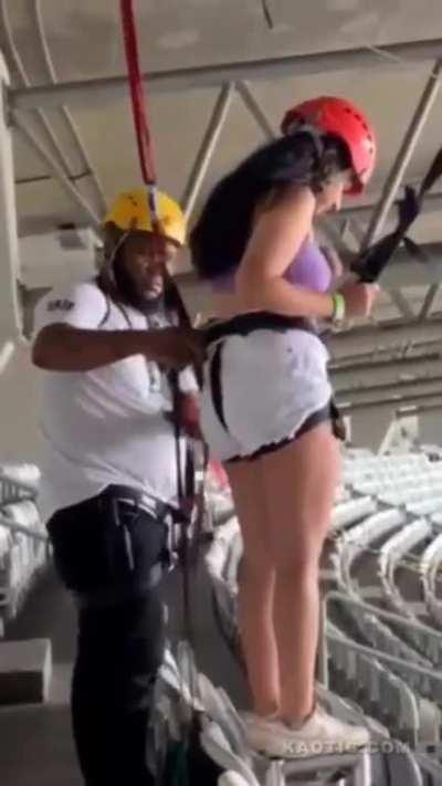 you know she broke something