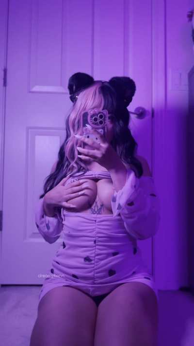 the cat girl seems to have a liking to you