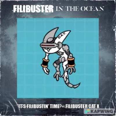 filibuster in the ocean (im sorry) [Fluff]