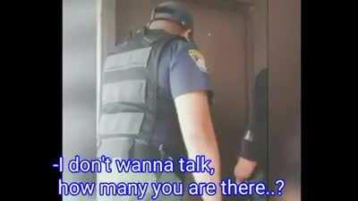 You have a warrant?