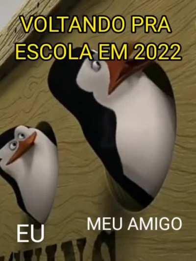 Volta as aulas presencial esse ano: a todo mundo: