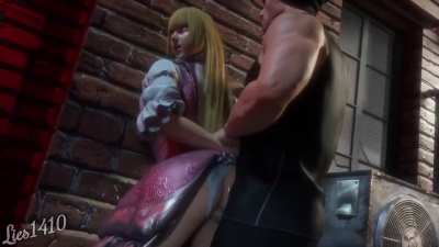 Lili getting creampied in a alleyway (Lies1410)