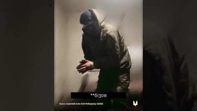 Ukrainian 6th Ranger Regiment (SOF) captured Russian soldiers after close distance fire fight. Kursk Oblast. March 30, 2025