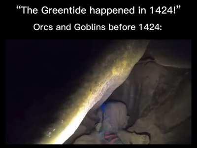 The greentide was faked