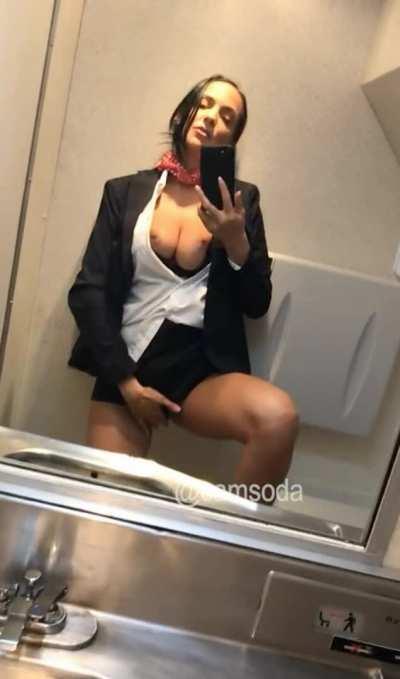 Fly Attendant Gone Wild