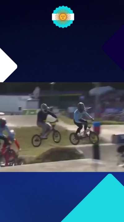 Mateo Espejo campeón en BMX: