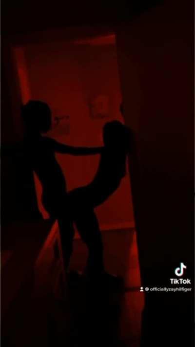 Random sexy Tiktok silhouette challenge
