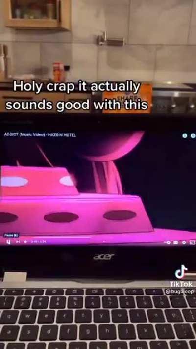 Ok, This song actually matches XD by @NaughtyGoatMama on Twitter