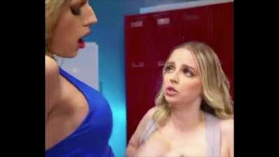 Codi Vore gets lucky with two hot trans babes 🥵