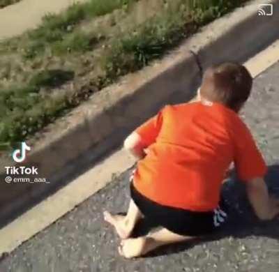 “Ya you run you little bitch”