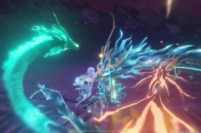 Got a nice shot of Jinhsi and Jiyan’s dragons together