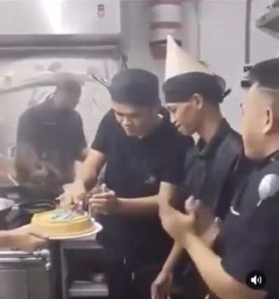 when they say 'we are like a family', this is what they mean