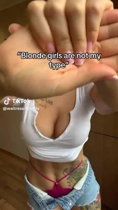 Blonde girl