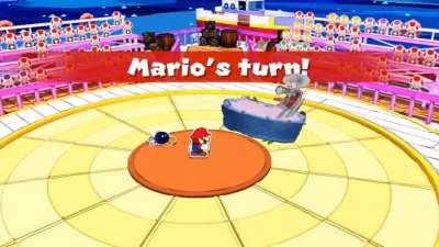 paper mario drops by squidward's house (The Origami King edition)