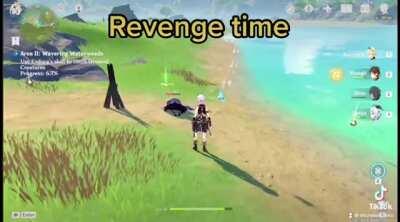 You have caused me so much pain abyss mage! Die! Die! Die!