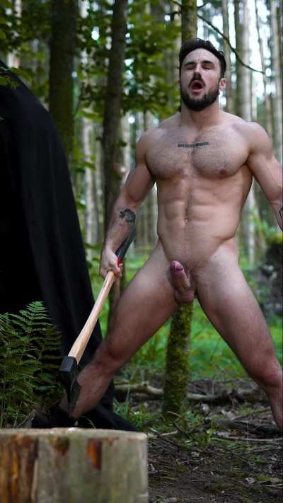 Doing my thing in the woods;)