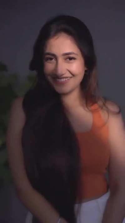 Dhanashree Verma Hair Flips