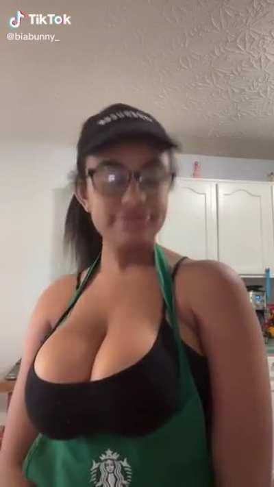 Double Grande Latte 😛 [@biabunny_]