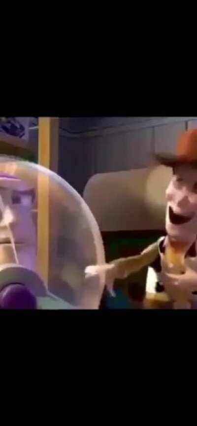 Buzz, look, an Alien!