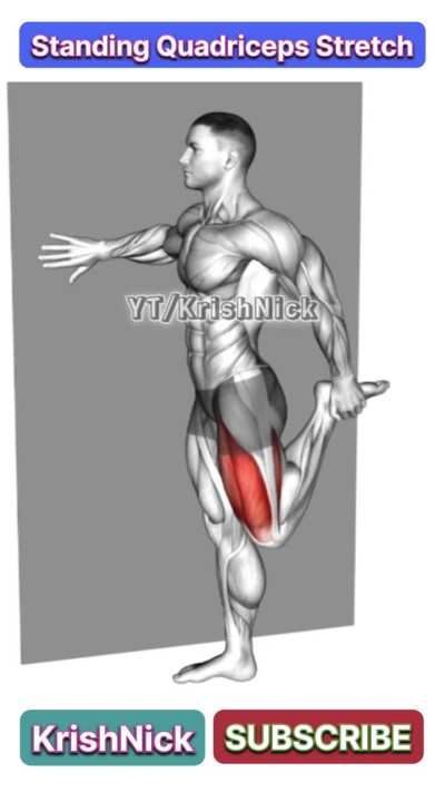 Tight Quads? Try This Standing Quadriceps Stretch