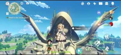 Venti looking kinda sus