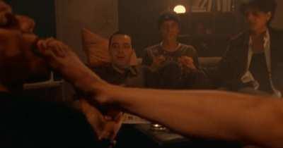 Sienna Guillory - foot worship scene in 