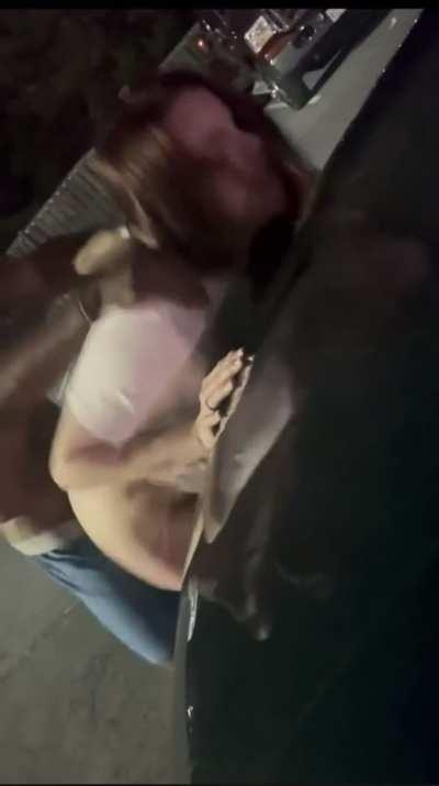 My mom went over to my bullies house in the ghetto in order to get him to stop bullying me. I received a video from moms phone a few hours later. My bully took mom out into the middle of the parking lot and slutted her out in front of everyone.