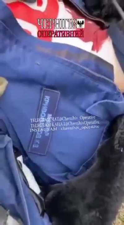 Russian pilot over Chernihiv has been shot down & killed