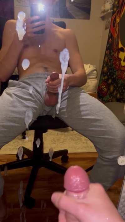 What would you do if I left your mirror looking like this?