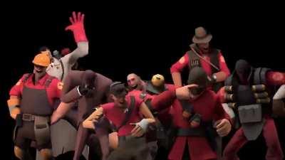 the whole squad laughs