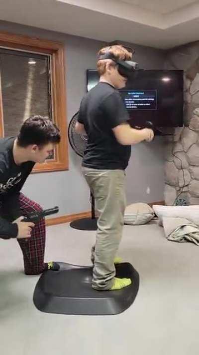 Tis fake gun by the way