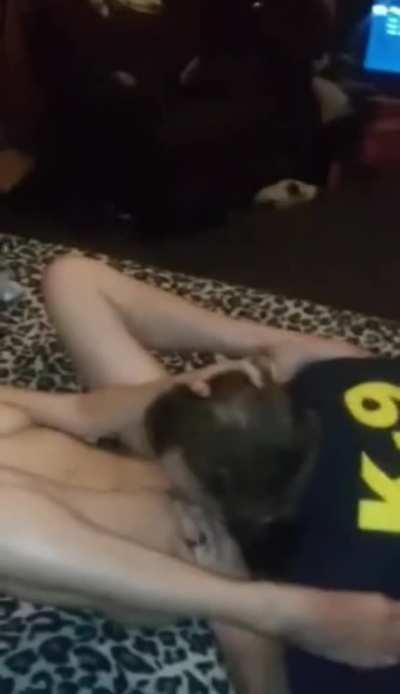 Cop eats bbc creampie out of wife’s pussy as she orgasms. She realized BLM