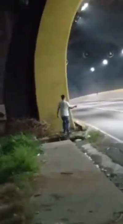 When you try to milk a grenade like you're in COD