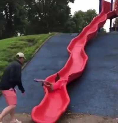Red slide